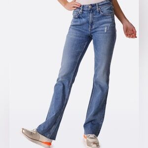 rag & bone Medium Blue Bootcut Jeans